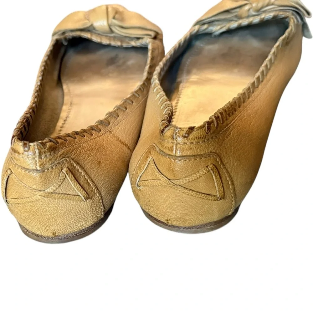 miu miu Vintage Designer Bow Ballet Flats